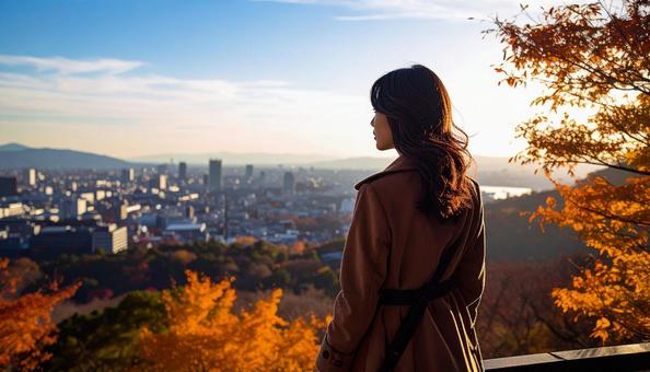 振り返る日本人美人モデルのポートレート 振り返る日本人美人モデルのポートレートの写真