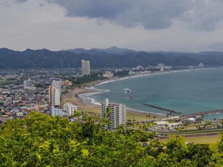 【千葉県】鴨川市・魚見塚展望台 【千葉県】鴨川市・魚見塚展望台 魚見塚展望台,誓いの丘,展望台の写真素材