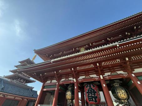 浅草 浅草寺 浅草 浅草寺 浅草,浅草寺,門の写真素材