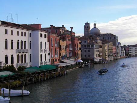 イタリア ベネチア 運河 イタリア ベネチア 運河 の写真