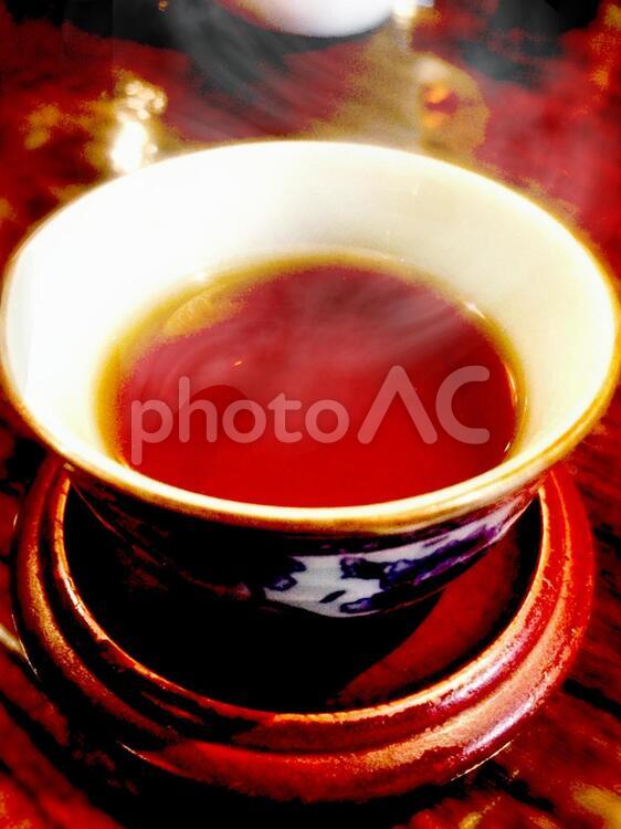 中国茶のイメージ お茶,中国茶,湯のみの写真素材