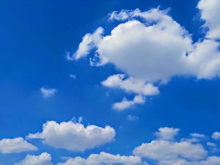 Photo, sky, blue sky, cloud, 