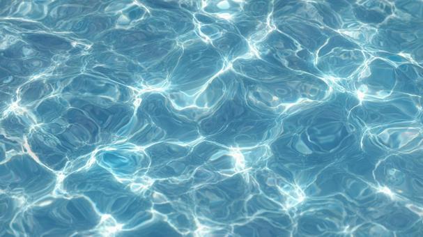水面の光と模様 水面の光と模様の写真