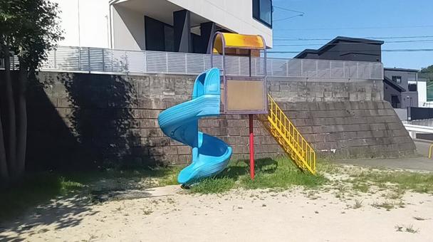 滑り台 滑り台 の写真