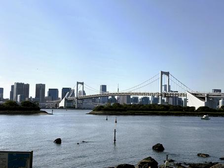 2025年春 昼間の東京お台場の風景 2025年春 昼間の東京お台場の風景 都心,さわやか,りんかい線の写真素材