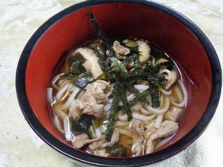 肉うどん 肉うどんの写真