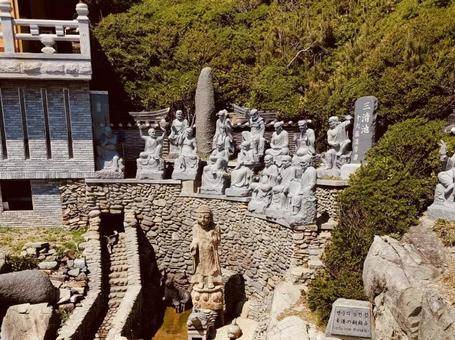 Photo, haedong yonggungsa temple, korea, busan, 