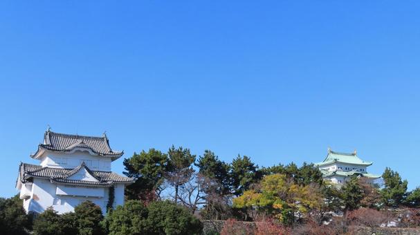 名古屋城　本丸　東南隅櫓　天守 名古屋城,尾張徳川家,御三家の写真素材