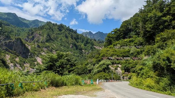 福島県・六十里越峠 福島県・六十里越峠の写真