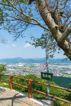 静岡県 島田市 牧之原公園 富士見の鐘 静岡県 島田市 牧之原公園 富士見の鐘 日本,静岡県,島田市の写真素材