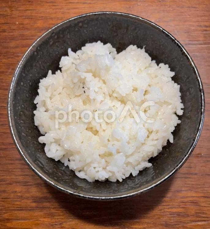 R7.5.13　あきたこまち白米の茶碗飯 茶碗飯,あきたこまち,白米の写真素材