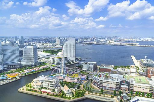 みなとみらいの風景 みなとみらい,みなとみらい21地区,mm21の写真素材