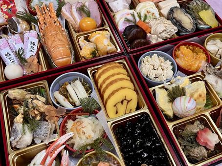 おせち料理 おせち料理 おせち料理,正月,食べ物の写真素材