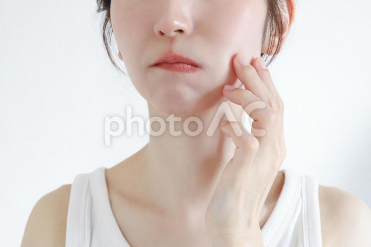 肌の悩み スキンケア,アンチエイジング,悩みの写真素材