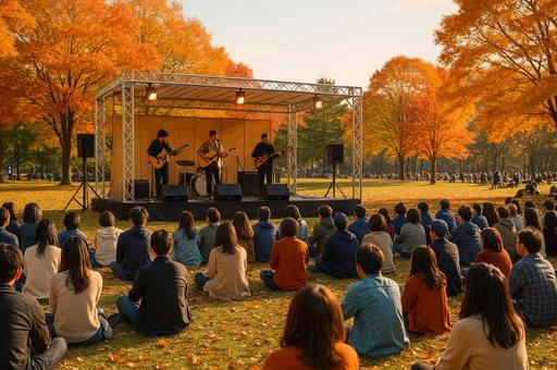 秋の音楽祭の写真 秋の音楽祭の写真の写真