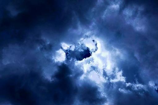 2025年8月の空5 2025年8月の空5 夏空,青空,積雲の写真素材