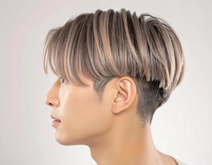 メンズ横顔・おしゃれ髪型 メンズ横顔・おしゃれ髪型の写真