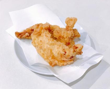 かしわ天 かしわ天,鶏肉,にくの写真素材
