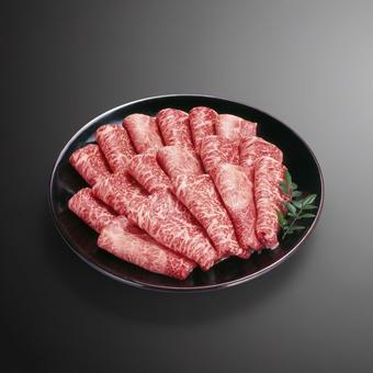 黒毛和牛しゃぶしゃぶ用(ロース、モモ) 黒毛和牛しゃぶしゃぶ用(ロース、モモ)の写真