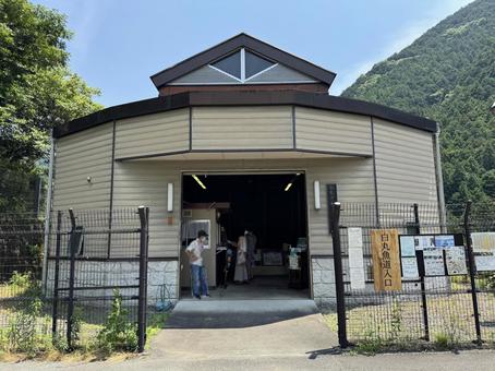 白丸魚道入口 白丸魚道入口 白丸ダム魚道,魚道,ヤマメの写真素材