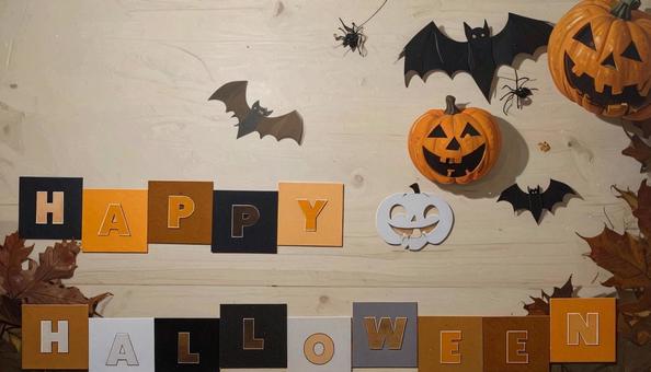 HappyHalloweenの文字 HappyHalloweenの文字の写真
