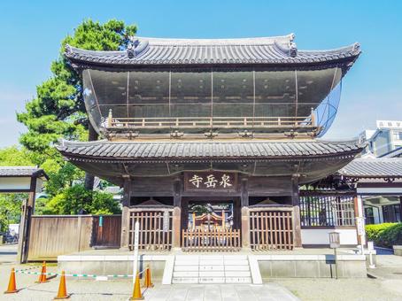 【東京都】港区・泉岳寺 【東京都】港区・泉岳寺 泉岳寺,高輪,寺院の写真素材