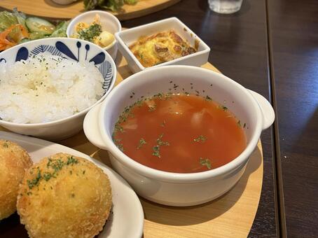 お食事 ランチ,食事,ごはんの写真素材