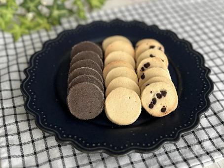 クッキー クッキー,アイスボックスクッキー,ディアマンクッキーの写真素材