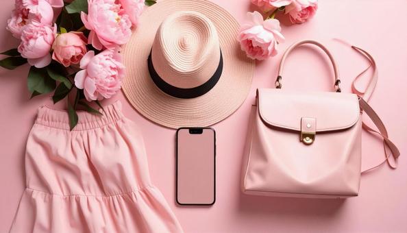 春のコーディネートイメージ 春のコーディネートイメージの写真