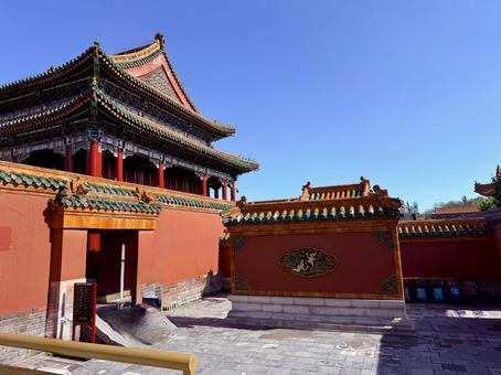 故宮博物院内の建物 故宮博物院内の建物 旅,中国,瀋陽の写真素材