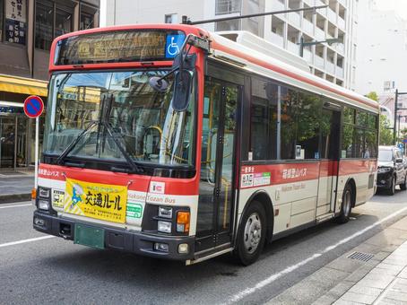 路線バス(回送) 路線バス(回送) 路線バス,ワンマンバス,回送の写真素材