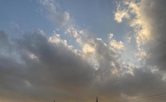 夕空 夕空の写真