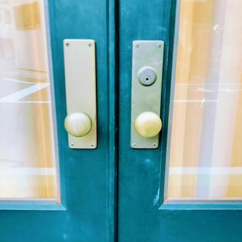 Photo, door, doorknob, key, 
