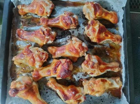 手羽元のオーブン焼きの写真