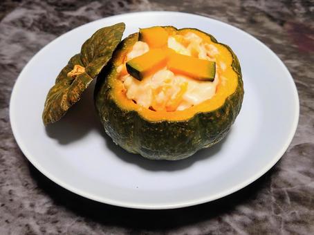 かぼちゃグラタン かぼちゃグラタンの写真