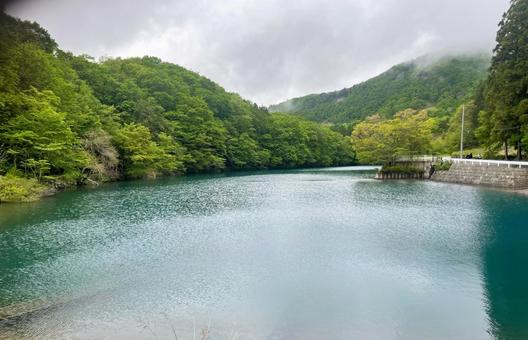 山と湖 山と湖の写真