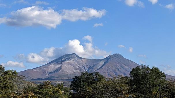 北海道駒ケ岳 荒々しくも美しい 大沼,火山,絶景の写真素材