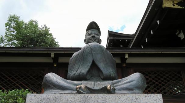 晴明神社 安倍晴明公像 晴明神社 安倍晴明公像の写真