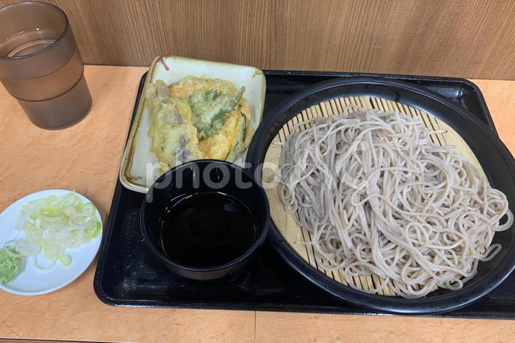 もりそば そば,もりそば,天もりの写真素材