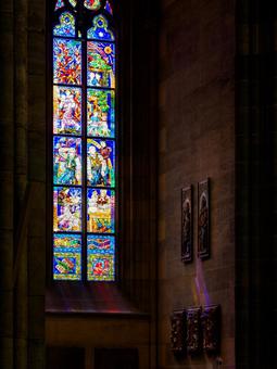 Photo, st. vitus cathedral, czech republic, prague, 