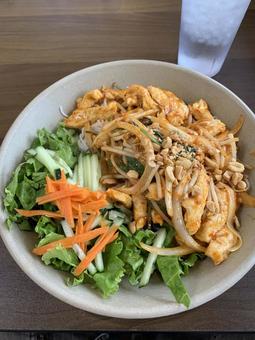 アメリカで食べたバーミチェリ アメリカで食べたバーミチェリ 麺,バーミチェリ,ベトナムの写真素材