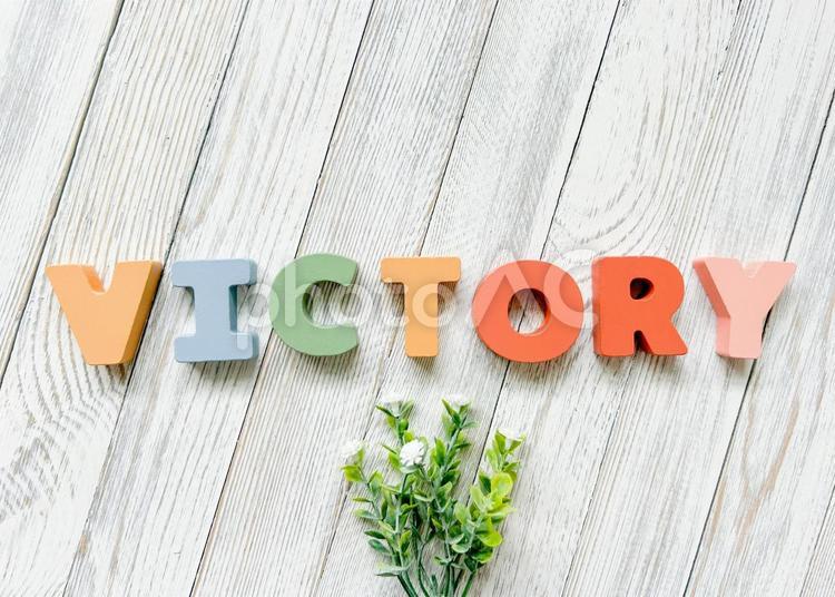 VICTORY 勝利や優勝 勝利,優勝,victoryの写真素材