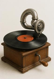 蓄音機の写真
