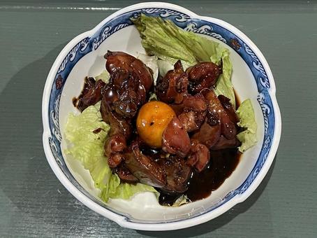 石和温泉 鶏もつ煮 石和温泉 鶏もつ煮 石和温泉,鶏もつ煮,鶏もつの写真素材