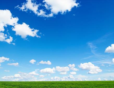 きれいな空の背景素材1 きれいな空の背景素材1の写真