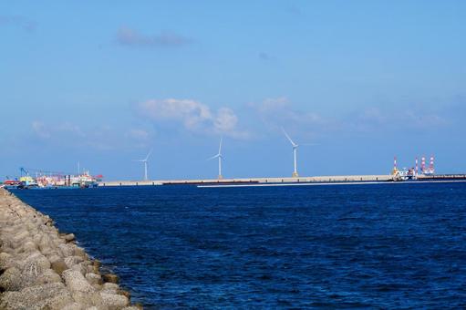 晴れた日の海の景色 晴れた日の海の景色 海,晴れ,ブルーの写真素材