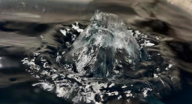 Photo, water, surface tension, bubble, 