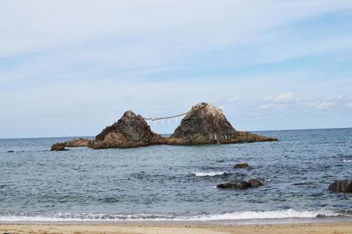 糸島 夫婦岩 糸島 夫婦岩の写真