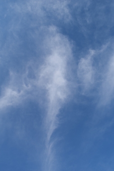 雲の表情 青空と雲 雲の表情 青空と雲の写真
