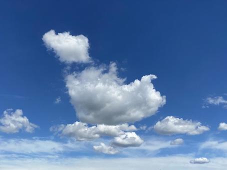 ふんわり雲 ふんわり雲の写真